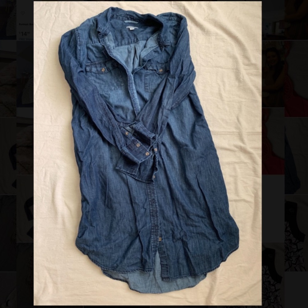 Denim dress